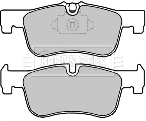 BORG & BECK Jarrupala, levyjarru BBP2346